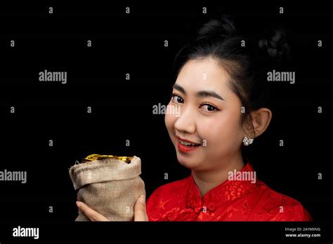 Asian Woman In Qipao Hi Res Stock Photography And Images Alamy