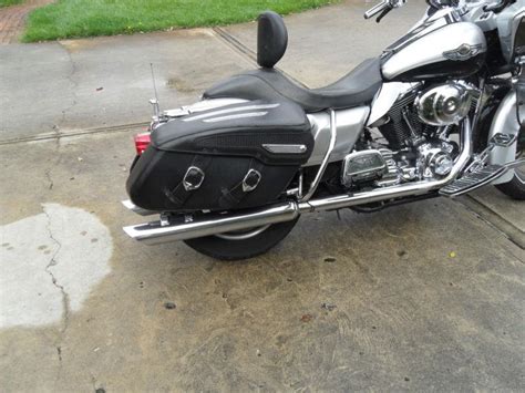 Sell Harley Road King Classic Hard Leather Saddlebags 97 13 Wtrim In