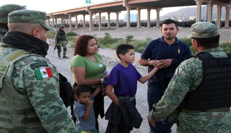 Ejército Vigila La Frontera Norte De México Para Impedir Paso De Migrantes