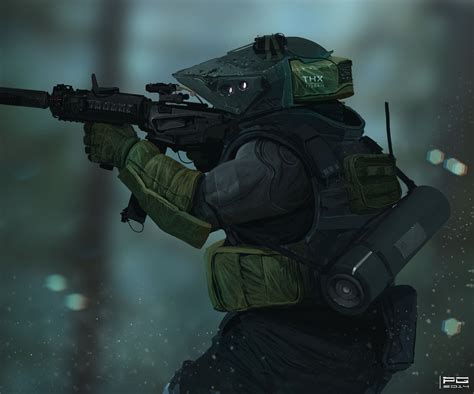 Cyber Trooper X By Proxygreen Futuristic Armor Futuristic Art Sci Fi Armor