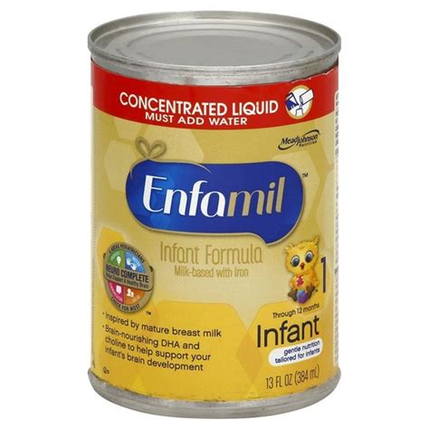 Enfamil Infant Formula Milk Based With Iron Concentrated Liquid 1