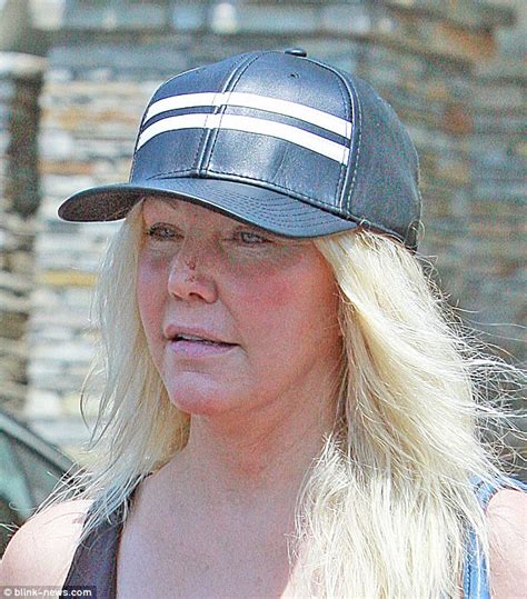 heather locklear looks much recovered after appearing last week with banged up nose daily mail
