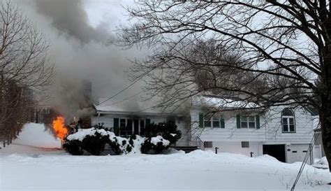 House Fire On Framingham Road Yesterday Afternoon Updated My