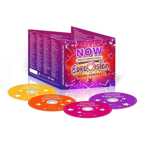 Now Thats What I Call Eurovision Song Contest Diverse Artister 4cd