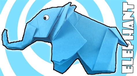 Origami Elephant Instructions Youtube