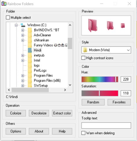 How To Colorize Windows 1110 Folders With Rainbow Folders Gear Up