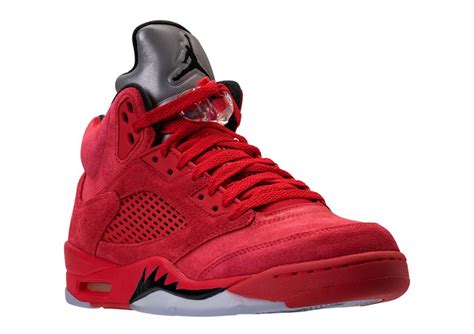 Air Jordan 5 Red Suede Release Info And Price 136027 602