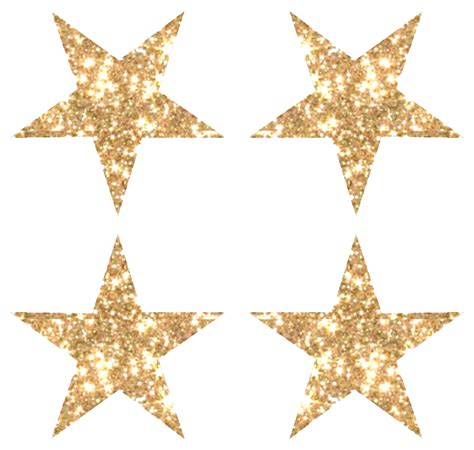 Gold Star Clipart Glitter Gold Glitter Star Png Transparent Png