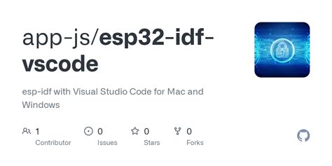 Github App Js Esp Idf Vscode Esp Idf With Visual Studio Code For My