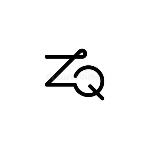Zq Logo Zq Monogram Initial Zq Logo Letter Zq Logo Letter Zq Icon
