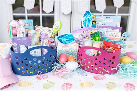 Easter Baskets On A Budget The Super Mom Life