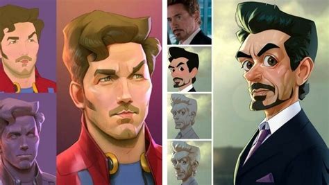 Xi Ding Turns Marvel Characters Into Cool Cartoons And We Love It