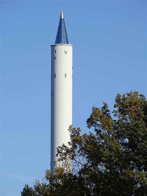 We are proud that our signature yellow bins have become a hallmark for clothes recycling in the united states. Bremen Drop Tower - Bremen, Germany - Atlas Obscura