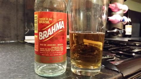 Brahma Lager Beer By Companhia Cervejaria Brahma Brazilian Beer