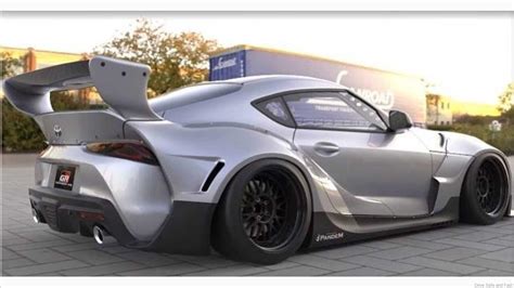 Toyota Supra Gets Awesome Wide Bodykit