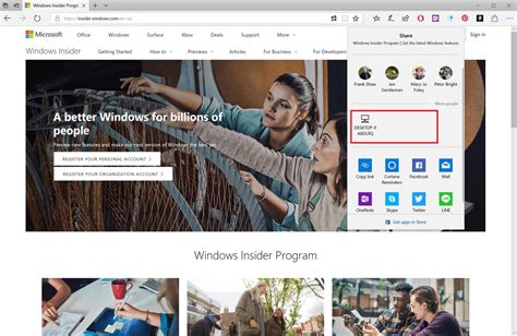 Windows 10 新预览版加入 Near Share 附近设备快速分享功能 Livesino 中文版 微软信仰中心