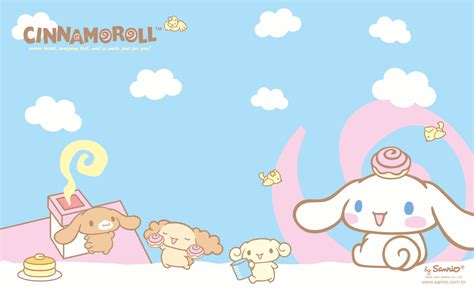 Blue Sanrio Aesthetic Laptop Wallpaper