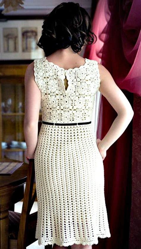 Handmade Crocheted Dress From 100 Cotton Crochet Clothing Etsy
