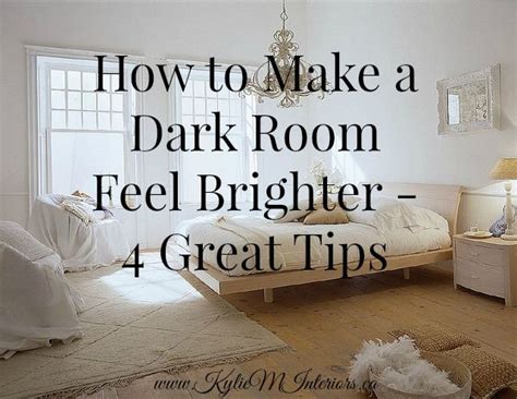 Just because a room lacks natural light doesn't mean you have to settle for a dark space. 4 Ideas: How to Make a Dark Room / Basement Feel Brighter ...