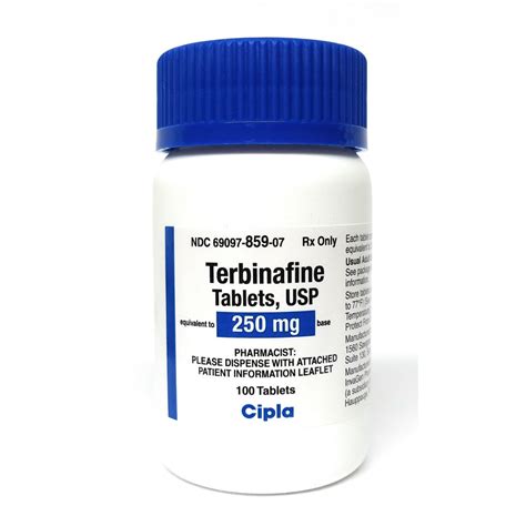 Terbinafine 250mg Tablets