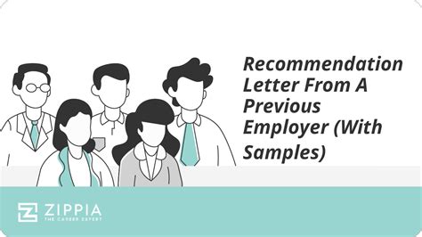 Recommendation Letter From A Previous Employer With Samples Zippia