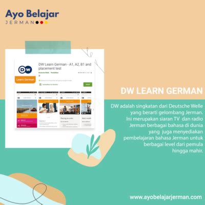 Rekomendasi Aplikasi Untuk Belajar Bahasa Jerman Ayo Belajar Jerman