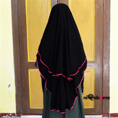 Two Layers Saudi Chiffon Silk Niqab Saudi Niqab With Premium Etsy
