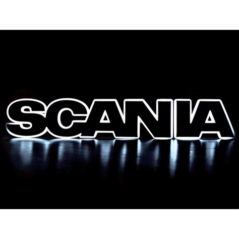 Illuminated Scania Emblem Go In Stylenl