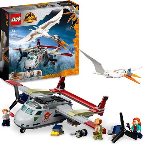Lego Jurassic World Quetzalcoatlus Plane Ambush 76947 Game On