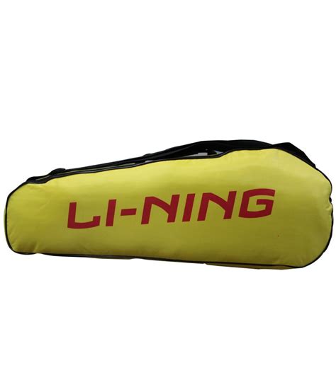 Buy latest new badminton accessory like bag, string, grip, shuttlecock from li ning at best cheap price with discount. Li-ning Badminton Kit Bag / Badminton Kit: Buy Online at ...