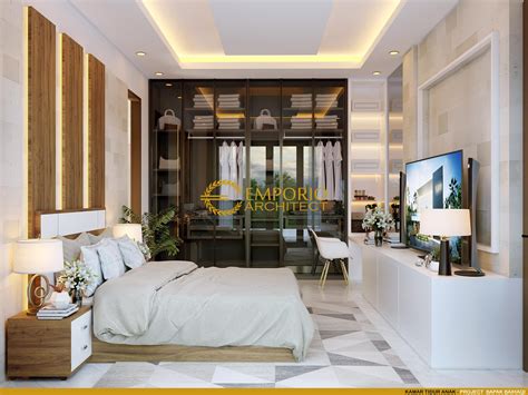 Desain Rumah Villa Bali 1.5 Lantai Bapak Baihaqi di Aceh