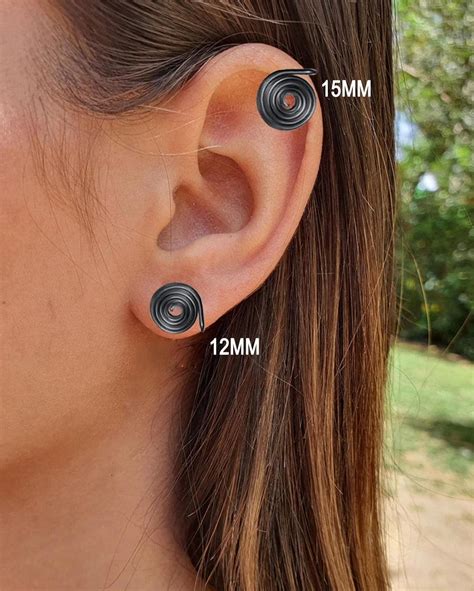 Marsalia 12mm 15mm Pressure Earrings For Keloids Keloid Earrings