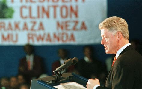 Bill Clintons Shameful Genocide Denial Current Affairs