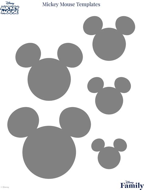 Mickey Mouse Template Disney News