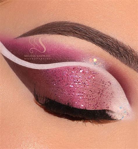 Best Eye Makeup Looks For 2021 Pink Cut Crease Glam