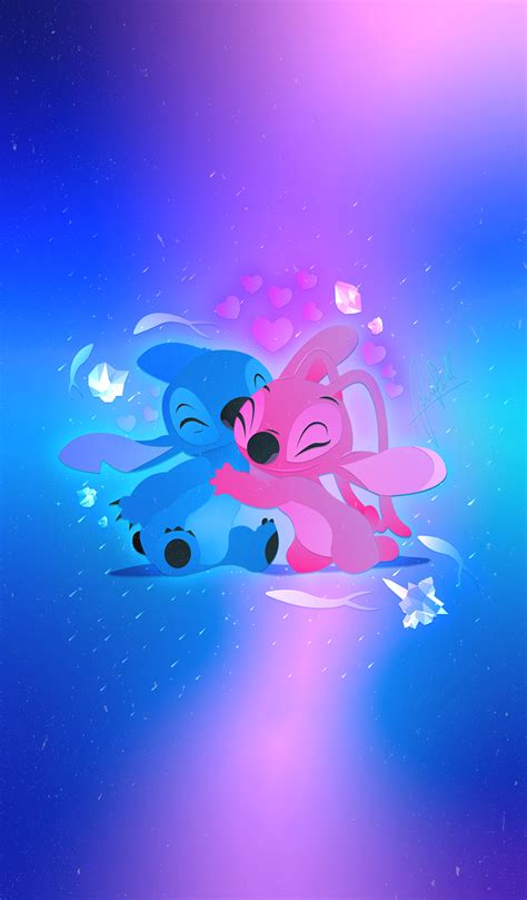 Share 74 Stitch And Angel Wallpaper Incdgdbentre