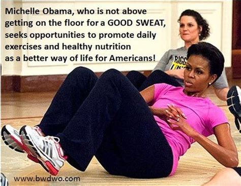 Lead By Example Michelle Obama Daily Workout Workout