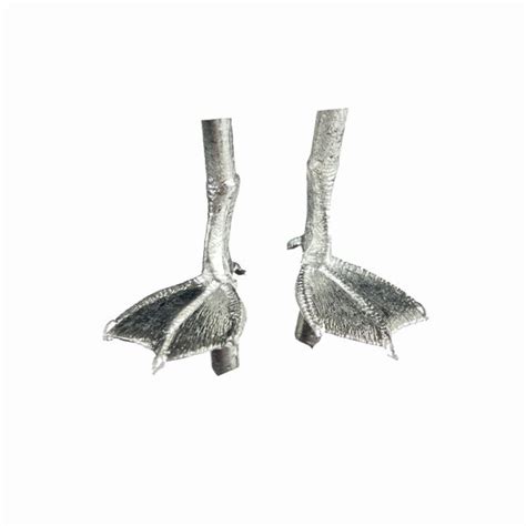 Pewter Bird Feet Ultra Mini Duck