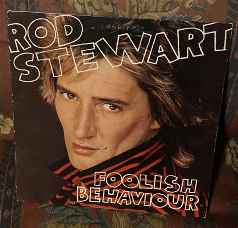 Rod Stewart Foolish Behaviour Warner Brothers Hs Vinyl Lp Record W