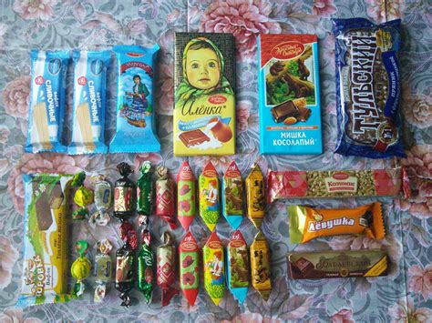 Russian Candy Box 28 Pieces Authentic Russian Candy Snack Etsy