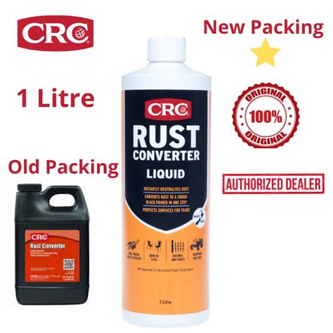 1l Crc Rust Converter 18418 Instantly Stops Rustcoverts Rust To A
