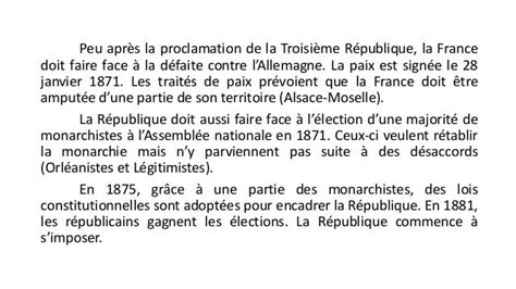 Lévolution Politique De La France Entre 1815 Et 1914