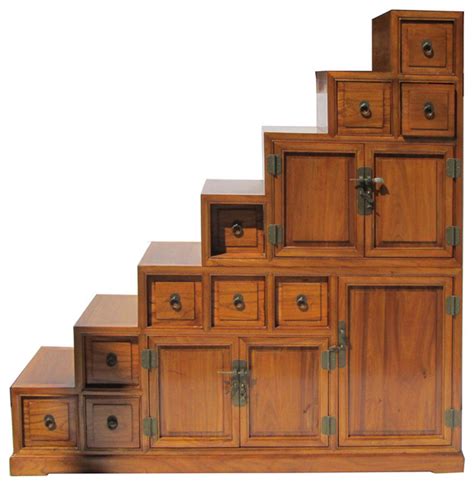 The cabinet office is an agency of the cabinet of japan. Oriental Japanese Style Step Tansu Cabinet - Asian - China ...