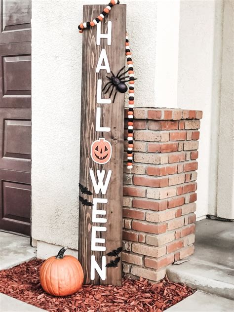 25 Best Scrap Wood Halloween Signs To Diy Of Life And Lisa