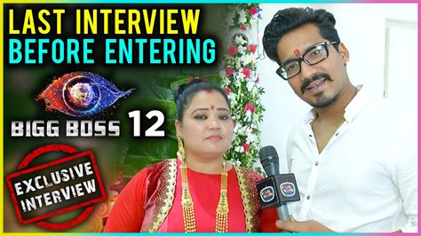 Bharti Singh And Harsh Limbachiyaa Last Interview Before Entering Bigg Boss 12 House Exclusive