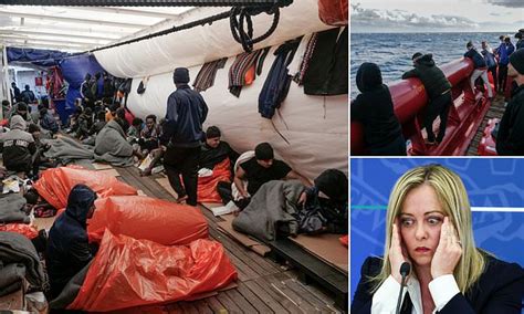 Italian Authorities Refuse To Let 35 Migrants Off Charity Rescue Ship