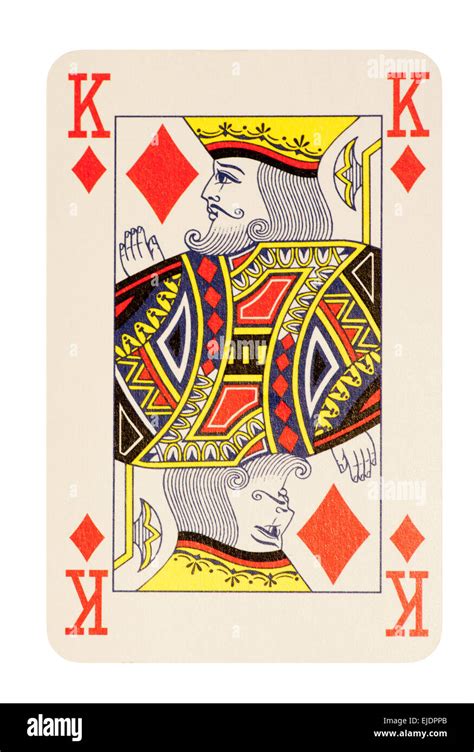 King Of Diamonds Card Design