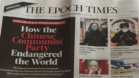 some canadians who received unsolicited copy of epoch times upset by claim that china was behind