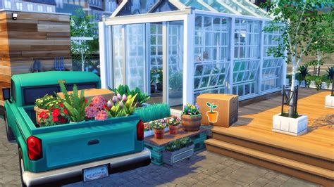 Flower Store 🌼 Florists Dream Flower Shop The Sims 4 Sims 4