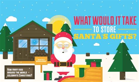 What Would It Take To Store Santas Ts Infographic Visualistan